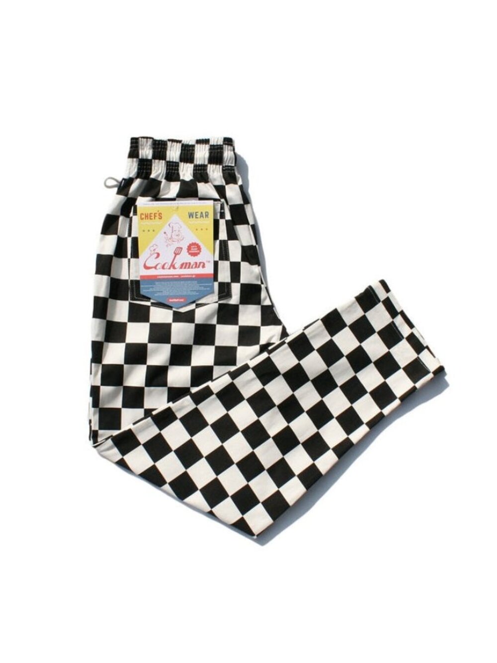 Cookman Chef Pants - Checker : Black